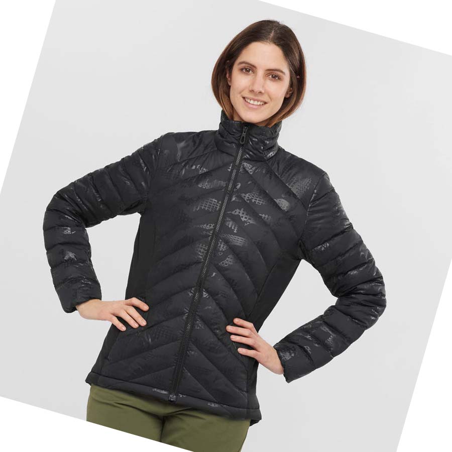 Chaquetas Salomon ESSENTIAL XWARM DOWN INSULATED Mujer Negros Negros | MX 2450TCE